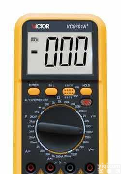 <em>VC</em><em>9801</em>A+  <em>万用表</em>