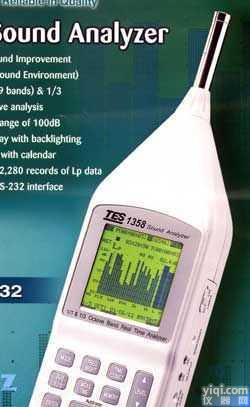 TES1358(RS232)  噪音计声级计即时音频分析仪TES1358(RS232)