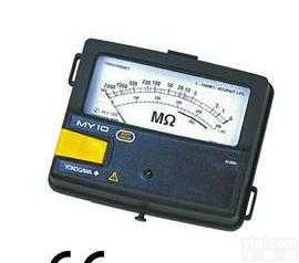 MY1004  日本<em>横河</em>YOKOGAWA--模拟<em>指针式</em>绝缘电阻表