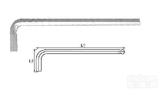 <em>克恩</em>达英制内六角<em>扳手</em>(长,平头,大规格）
