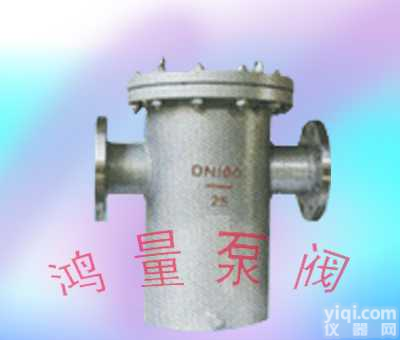 SB14  SB14型法兰连接<em>直通式</em>T型管道<em>过滤器</em>