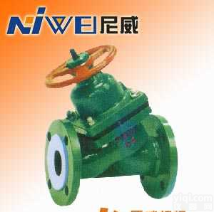 <em>G45F46</em>衬氟直<em>流式</em><em>隔膜阀</em>