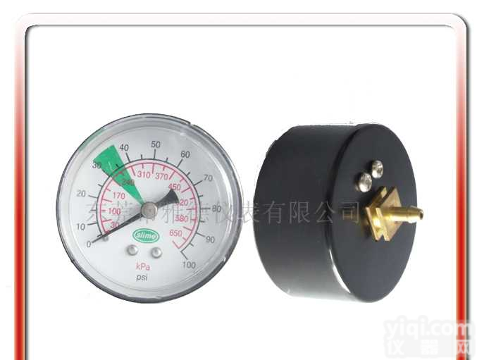 <em>雅德</em>仪表有限公司专业生产50MM轴向<em>塑壳</em>气压表