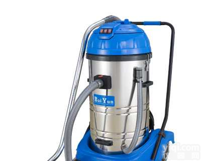 BY785   白云80Ｌ三马达<em>吸尘</em><em>吸水机</em>（不锈<em>钢桶</em>）  BY785