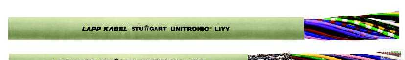 UNITRONIC LiYY /UNITRONIC LiYCY  UNITRONIC LiYY LiYCY LAPP数据<em>电缆</em>
