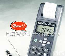 TES-1304  】K.J.E.T<em>温度记录表</em>（<em>温度计</em>）（自带打印机）TES-1304