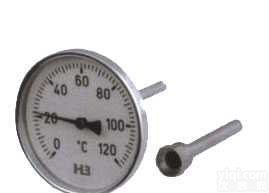 WSS  WSS<em>系列</em>热套式双<em>金属</em><em>温度计</em>