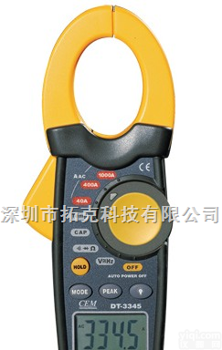 DT-3345  1000A交流真有效值<em>钳型表</em>,CEM华<em>盛昌</em>