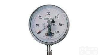 YEX-100B不锈钢<em>膜盒</em>电<em>接点</em><em>压力表</em>