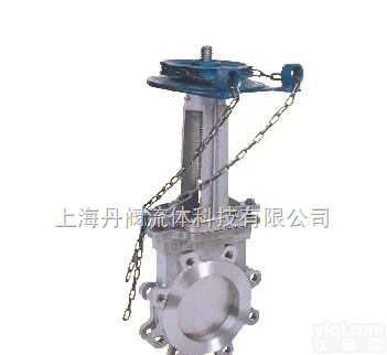 <em>链轮</em>单夹式刀型闸阀（<em>梅花型</em>）  <em>链轮</em>单夹式刀型闸阀（<em>梅花型</em>）