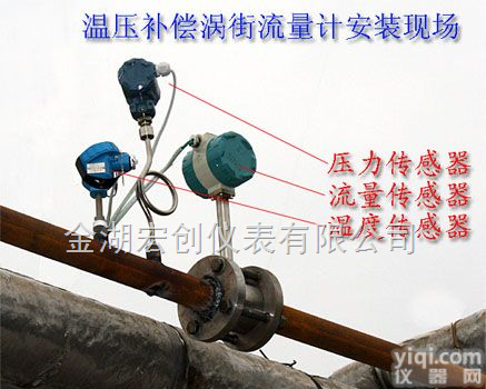 HC- LUGB  <em>分体式</em>涡街<em>流量计</em>,温压补偿<em>蒸汽</em><em>流量计</em>