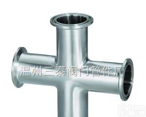 <em>型号齐全</em>  供应卫生级<em>不锈钢</em>快装四通