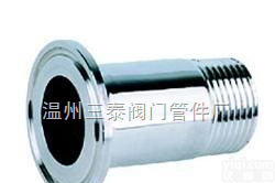 <em>型号齐全</em>  厂家直销卫生级不锈钢丝口<em>皮管</em><em>接头</em>