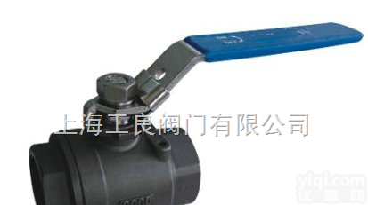 （WCB）  <em>碳钢</em>二<em>片式</em>内螺纹球阀