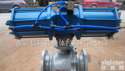 Q647F  气动<em>铸钢</em>法兰端<em>固定</em>球<em>球阀</em>