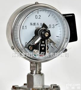 专业生产电接点<em>压力表</em>，<em>隔膜</em>电接点<em>压力表</em>，普通电接点，<em>耐震</em>电接点