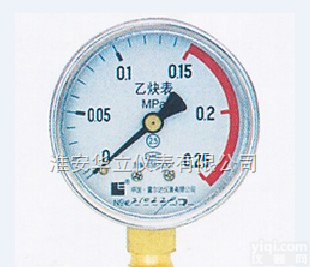 乙炔压力表,压力表 <em> 乙炔压力表</em>