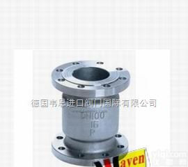 WAYEN  <em>进口</em>法兰<em>立式</em><em>止回阀</em> 德国韦恩 <em>进口</em>对夹式单流阀
