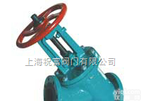 上海祝富阀门  <em>直流式衬胶截止阀</em>J45J,上海祝富阀门