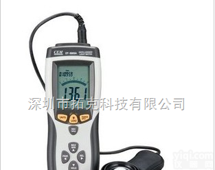 DT-<em>8809</em>  <em>光度计</em>,内置USB接口连接电脑