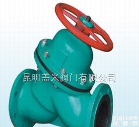 BJ41H/BJ45H，BQ41/BQ47等  <em>G45J</em>直<em>流式</em>衬胶<em>隔膜阀</em>-衬胶阀门-直<em>流式</em>衬胶<em>隔膜阀</em>-昆明盖米阀门