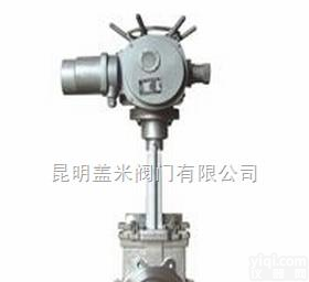 BJ41H/BJ45H，BQ41/BQ47等  <em>电动</em><em>刀形</em><em>闸阀</em>PZ973H-<em>电动</em>阀门-盖米阀门-昆明盖米阀门