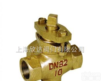 X14W-10T<em>黄铜</em>内<em>螺纹</em><em>三通</em>旋塞阀