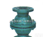 <em>H40J</em>衬胶<em>浮球</em>式<em>止回阀</em>