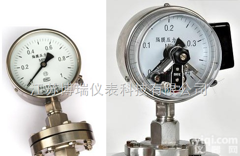 YML、MF隔膜压力表 <em> YML、MF隔膜压力表</em>