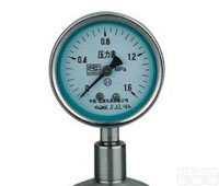 Y-M系列<em>卫生</em>型<em>隔膜</em><em>压力表</em>上海自动化仪表四厂