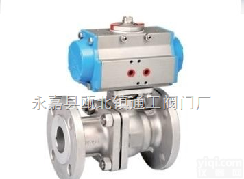 <em>Q641F  气动球阀</em>，铸钢气动球阀，不锈钢气动球阀