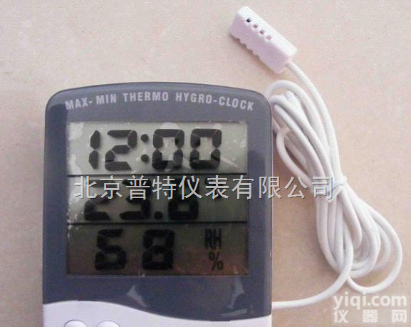 TA218A  <em>北京</em>TA218A<em>数显</em>温湿度表 带时间显示和感温探头