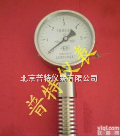 Y-100BF  Y100-150BF不锈钢<em>压力表</em> 带散热器<em>耐高温</em>