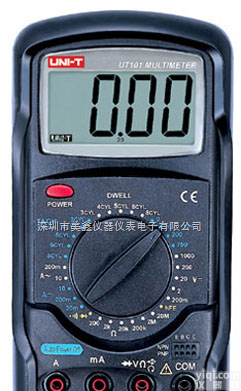 优利德UT101<em>手持式</em>汽车<em>多用</em>表  <em>数字</em>万用表