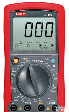 UT106  优利德UT106 <em>手持式</em>汽车<em>多用</em>表  <em>数字</em>万用表