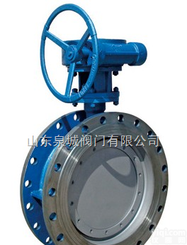 D343H  <em>泉城</em><em>阀门</em>厂家直销D343H<em>铸钢</em>法兰硬密封偏心蝶阀