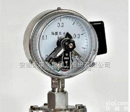 隔<em>膜式</em>/隔<em>膜式</em>耐震系列<em>压力表</em>