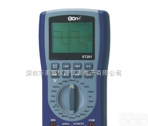 伊万ET201<em>一键</em>显波形多功能数字视波表  <em>示波器</em>