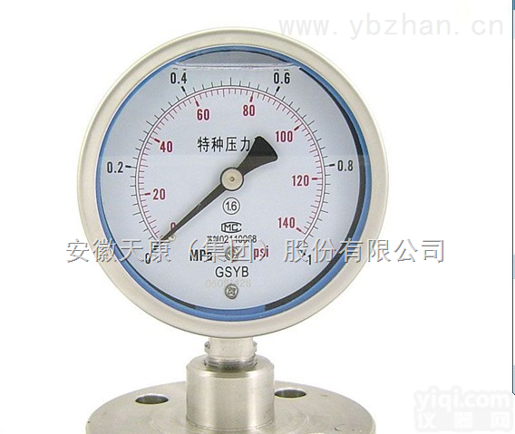 yml  隔<em>膜式</em><em>耐震</em><em>压力表</em>
