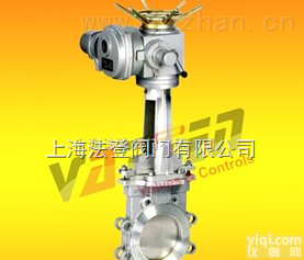 VTZ973H  法登vatten电动开关型不锈钢<em>插板阀</em> 电动<em>碳钢</em><em>插板阀</em>