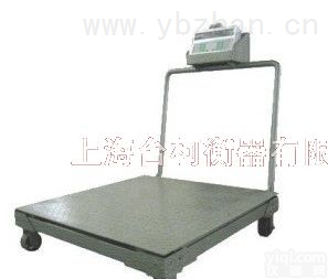 SCS  <em>手推</em>式<em>小地</em>磅、1吨<em>手推</em>移动<em>小地</em>磅/带轮子平台秤/地上衡