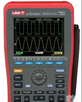手持式数字存储示波器UTD1042C<em>使用方法</em>｜示波器<em>价格</em>