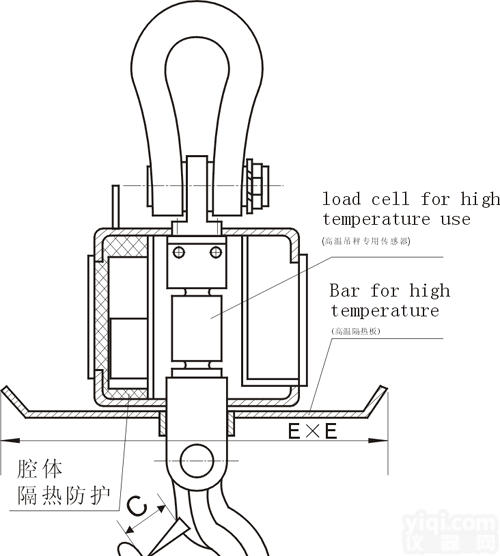 OCS  直视<em>吊钩</em>秤  1吨吊称-2吨电    <em>上海浦东</em>OCS吊称