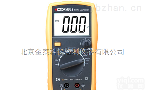 北京<em>电容表</em><em>VICTOR6013</em>｜<em>电容表</em>原理