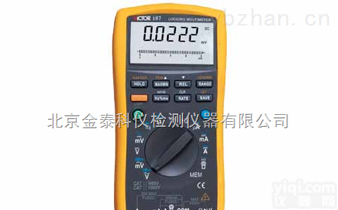 <em>北京</em>记录型真<em>有效值</em>数字<em>万用表</em>VICTOR 187/189