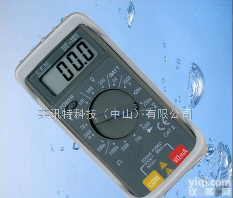 DT-107  华<em>盛昌</em>DT-107<em>迷你型</em>数字<em>万用表</em>