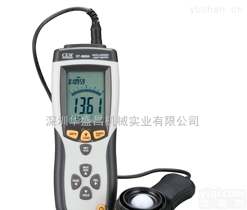 DT-8809A系列  CEM-DT-8809A系列 <em>专业照度计</em>/<em>光度计</em>