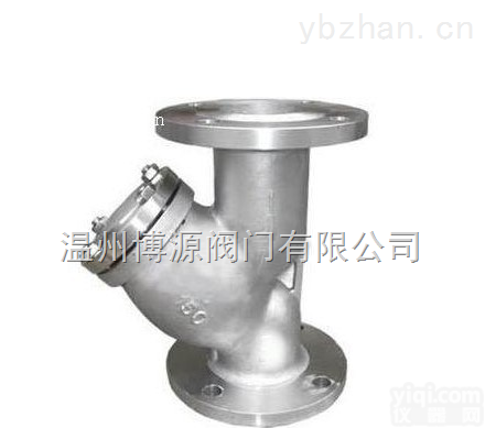 GL41H-150LB  美标碳钢Y型过滤器