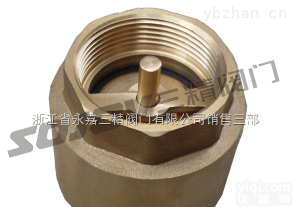 H12W  H12W黄铜<em>螺纹</em>式<em>止回阀</em>