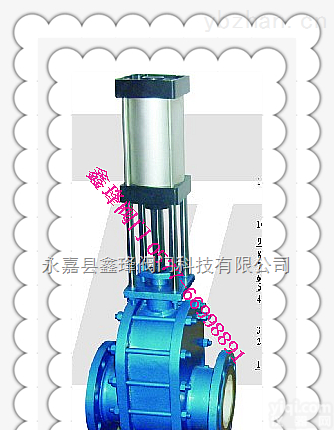 Z<em>644</em>TC  <em>陶瓷</em>双闸板<em>出料</em>阀